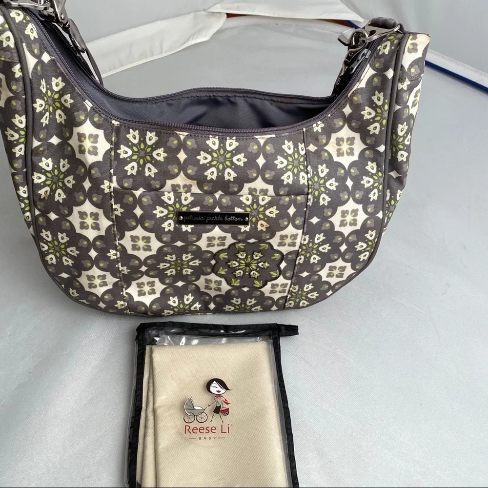 Petunia Picklebottom coated canvas baby diaper bag